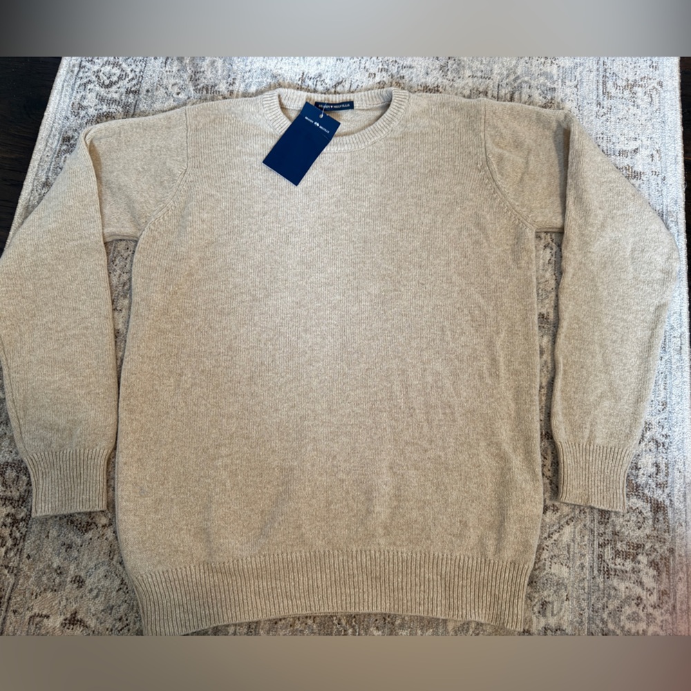 NWT Brandy Melville Crew Neck Tan Sweater.